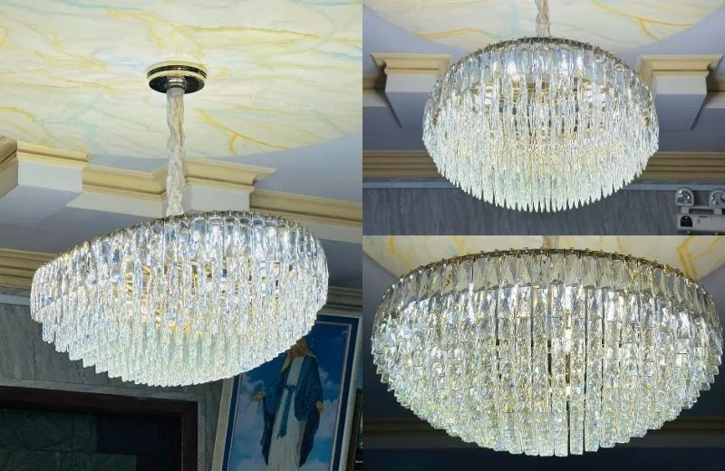 Đèn thả pha lê TPL695 cho không gian thêm sang trọng và bắt mắt