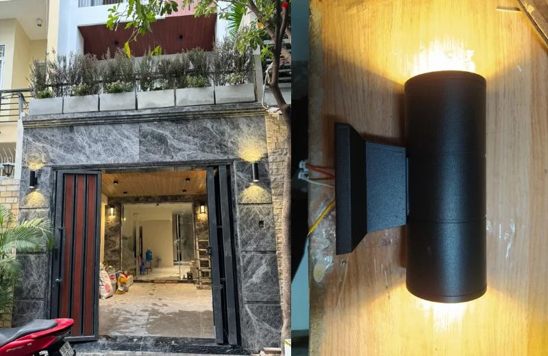 Đèn Tường Ngoài Trời VNT173 4