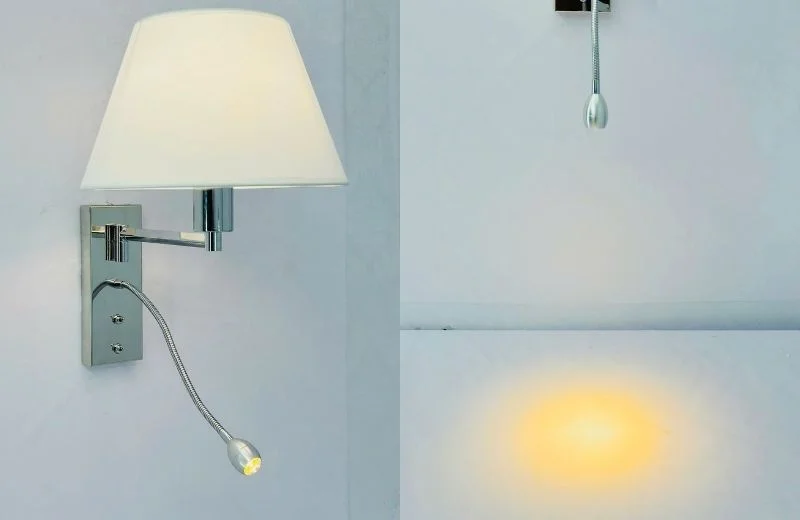 Đèn tường VDN506 với cần đọc sách giúp chiếu đúng điểm