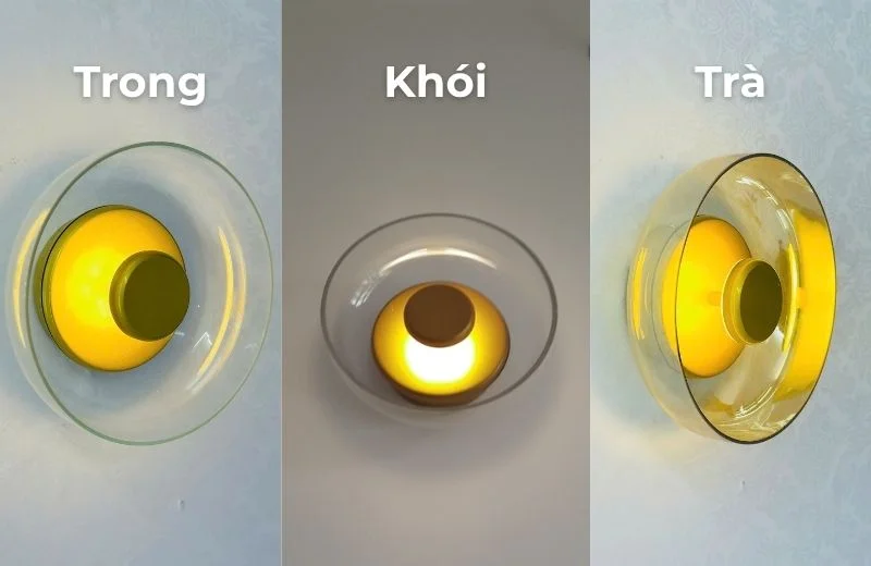 Đèn tường VK50 với 3 lựa chọn linh hoạt