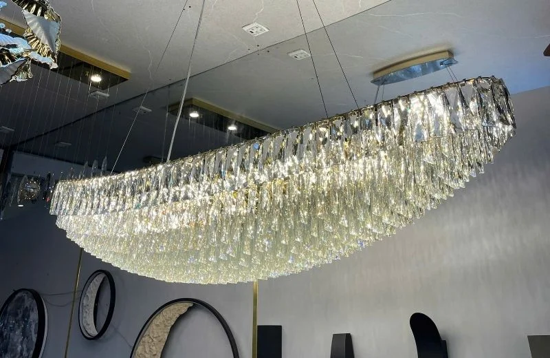 Mẫu đèn thảm pha lê TPL021T1500