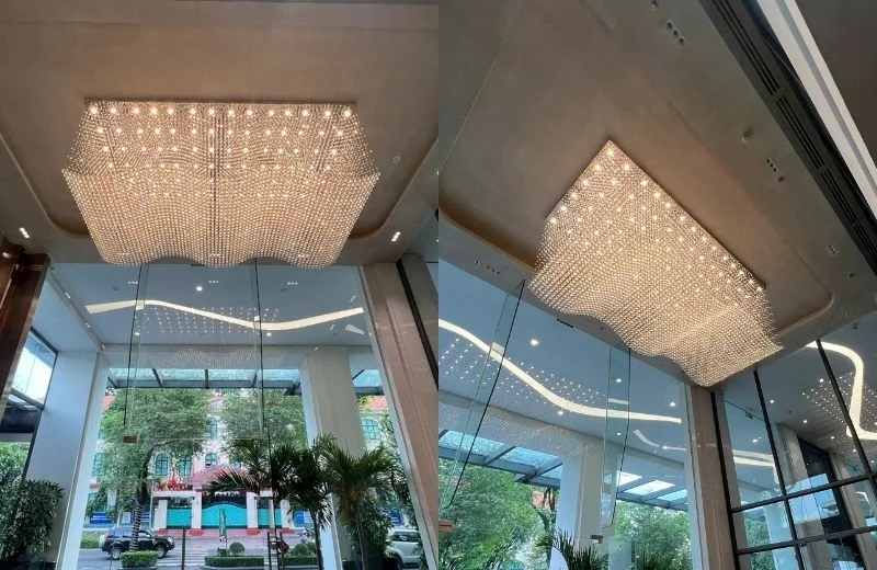 Hình ảnh thực tế của đèn thiết kế HTK1011 1