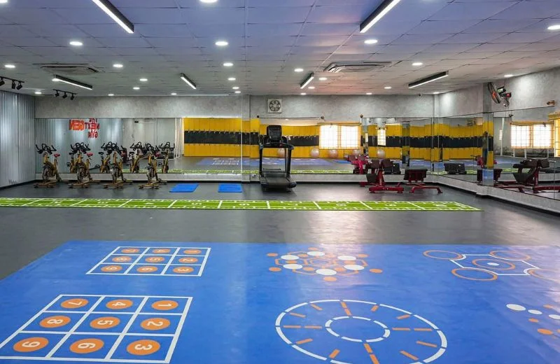 Thảm cao su hạt EPDM phòng GYM
