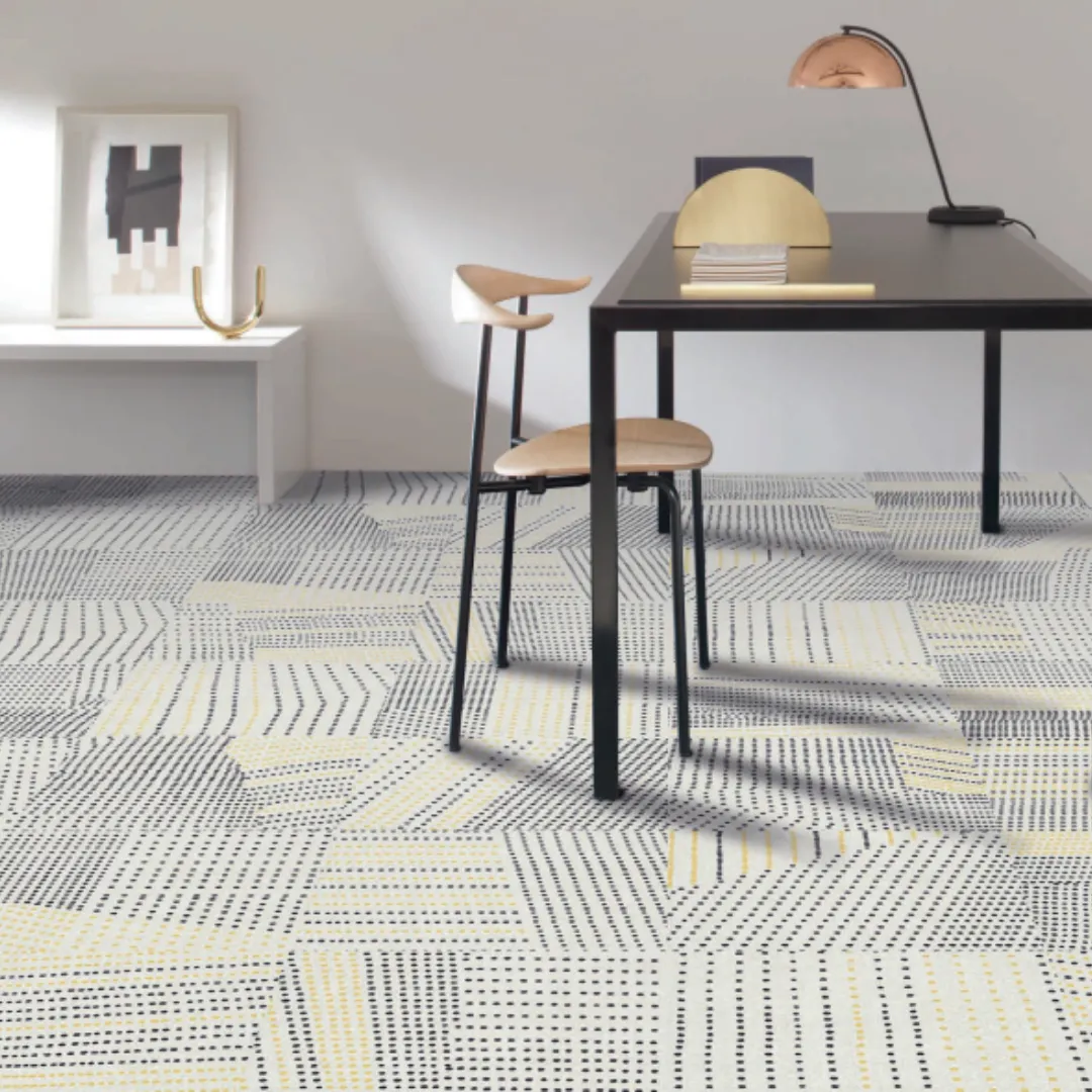 Thảm Tấm Văn Phòng TTHD1V-B Dễ Dàng Phối Màu, Sang Trọng