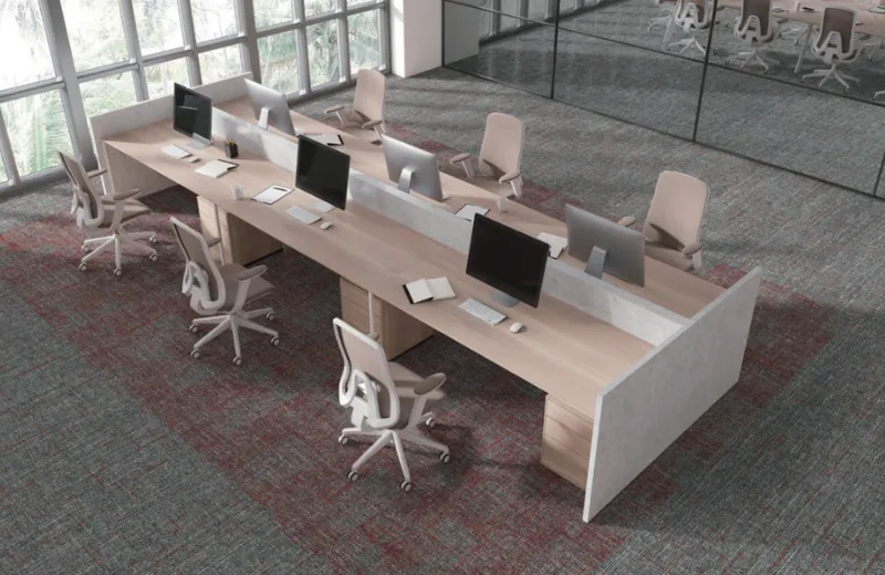 Thảm Tấm Văn Phòng TTHD2V2-C Phối Màu Sang Trọng