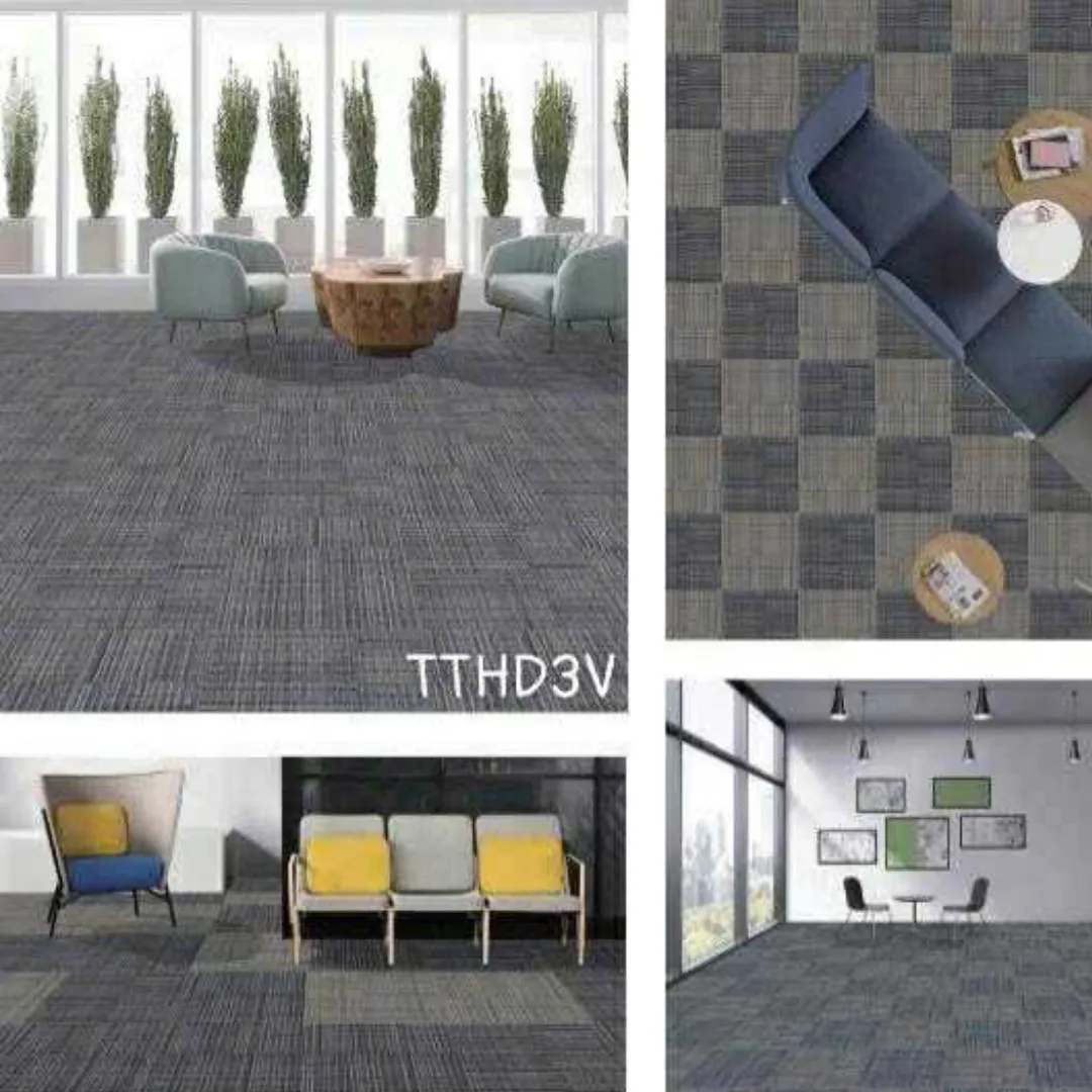 Thảm Tấm Văn Phòng TTHD3V Dễ Vệ Sinh - Không Bám Bụi