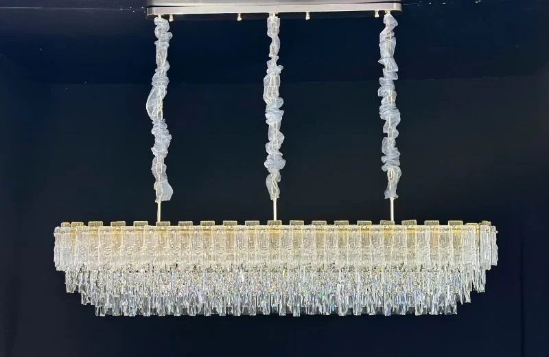 Thiết kế của đèn thả pha lê TPL353