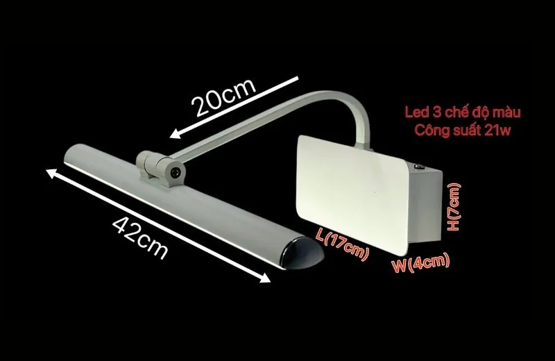 Thông số đèn rọi tranh RT5936T42