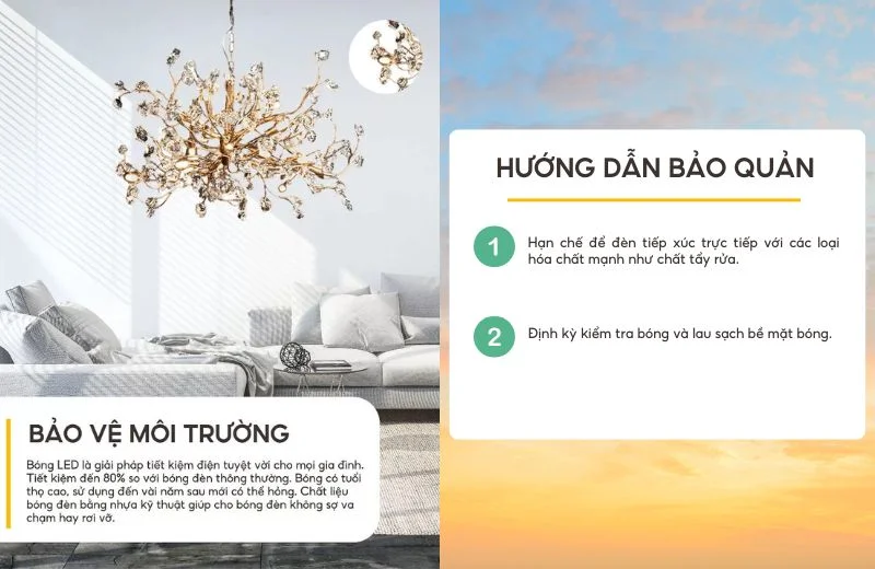 Hướng dẫn bảo quản Bóng Đèn LED G4 G9 Bóng Ghim 