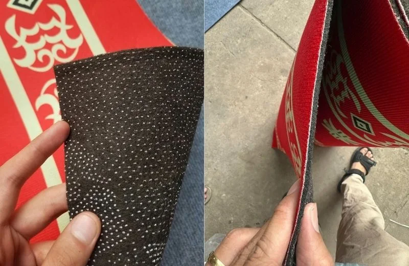 Cận chất liệu thảm hành lang in 3D HLD02