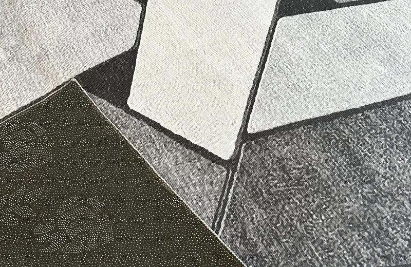 Mặt đế có hạt cao su bám sàn tốt thảm in 3D SFINH2 