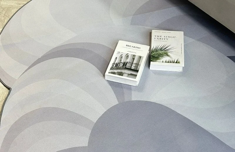 Ảnh chi tiết cận cảnh và bề mặt thảm in 3D SFINX1