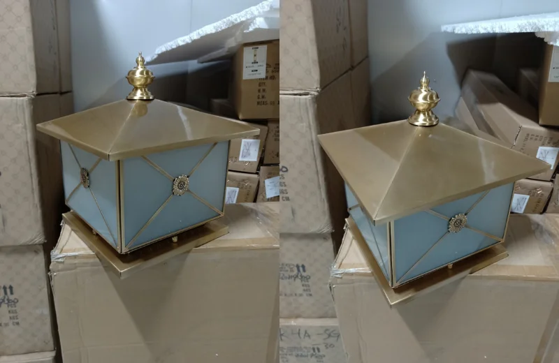 Ảnh thật Đèn Trụ DT05