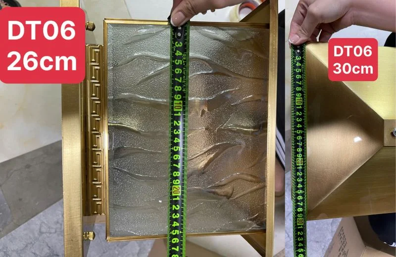 Kích thước của Đèn Trụ DT06 