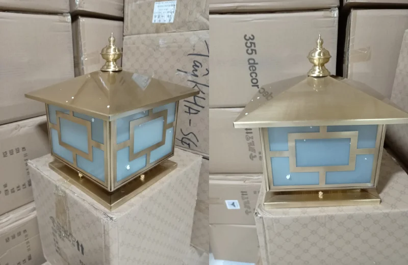 Ảnh thật Đèn Trụ DT07