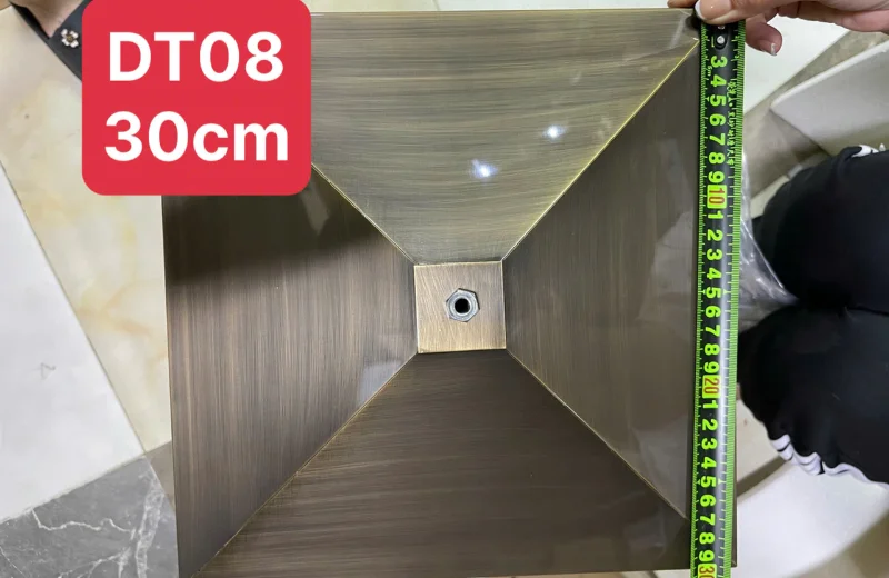 Kích thước Đèn Trụ DT08