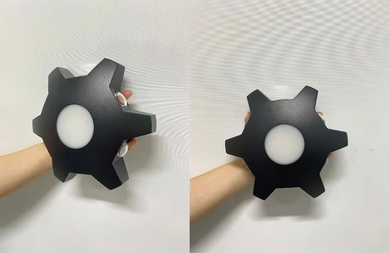 Ảnh cận của Đèn Tường VNT160 lúc tắt đèn