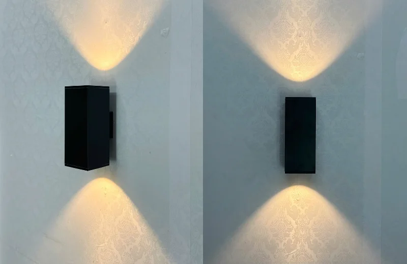 Ảnh thật Đèn Hắt Tường VNT212T2