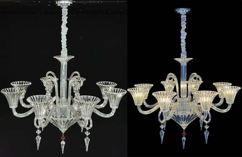 Ảnh cận Đèn Chùm Pha Lê DC9008T8