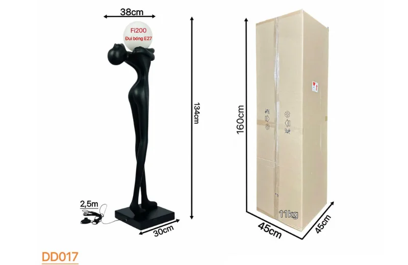 Thông số chi tiết Đèn Đứng DD017