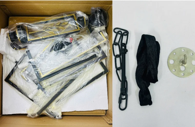 Ảnh cận đóng thùng Đèn Thả Thiết Kế TTK302