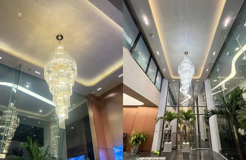 Đèn thả pha lê TPL9662 cho không gian sang trọng