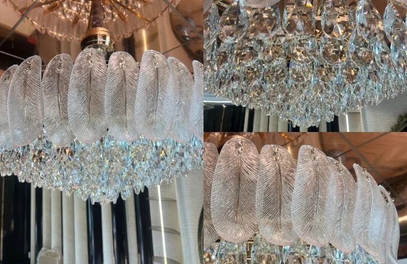 Chi tiết đèn thả pha lê TPL368