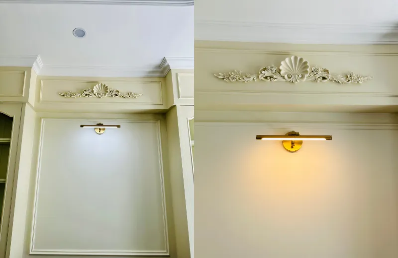 Đèn Rọi Tranh RT5691 - đèn chiếu tranh ánh sáng LED 3 chế độ dịu nhẹ giúp tôn lên vẻ đẹp của tranh treo tường và không gian nội thất.