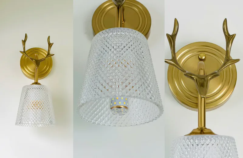 Đèn Tường Thiết Kế VK112 – Đèn Tường Thủy Tinh Nghệ Thuật Cao Cấp Cho Không Gian Sang Trọng