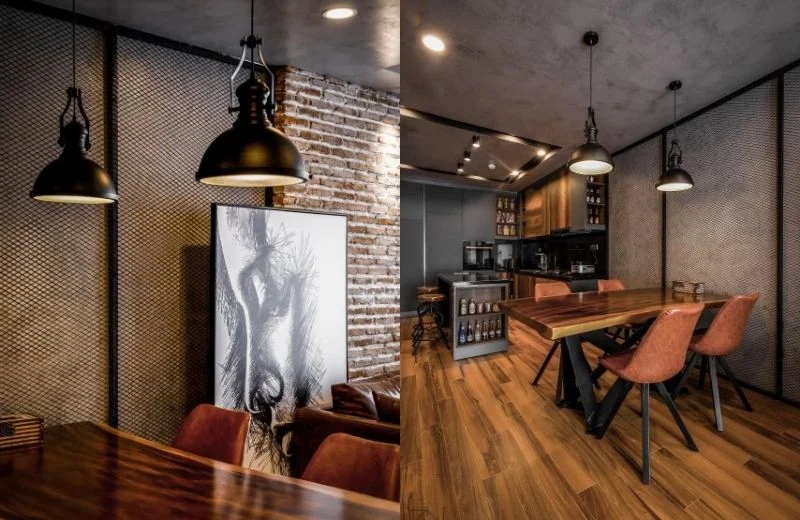 Đèn thả cafe TCF63 phù hợp phong cách Industrial