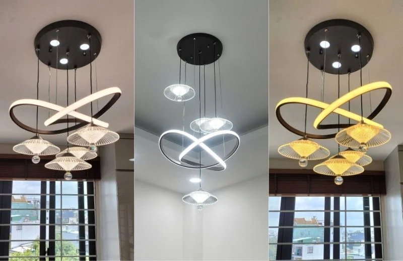 Đèn thả hiện đại THDBA02 linh hoạt với 3 chế độ LED 