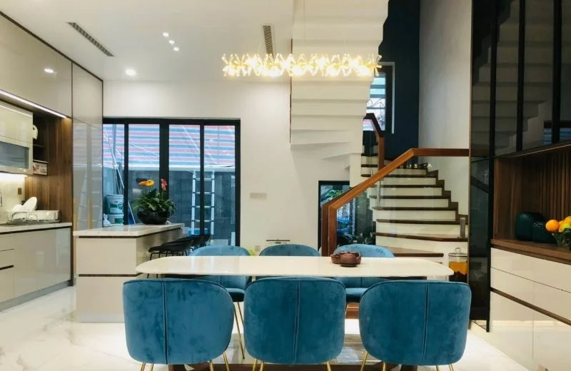 Đèn thả pha lê TPL10N1050 thích hợp cho phòng khách, bàn ăn,...