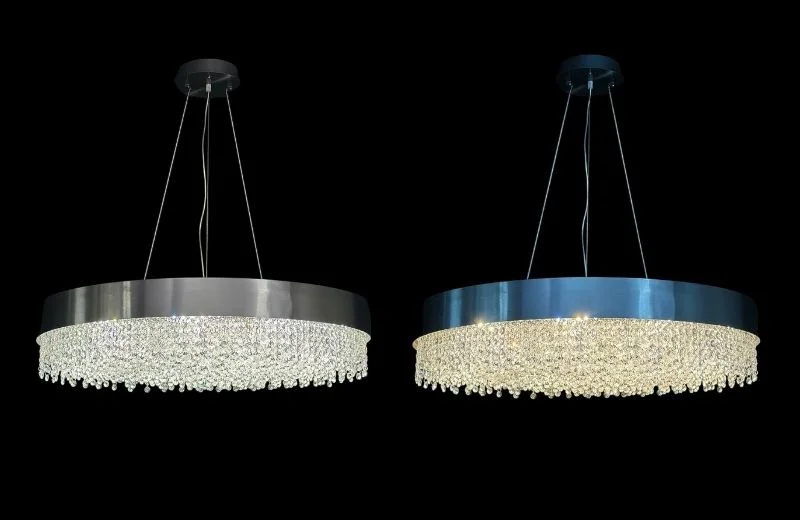 Đèn thả pha lê TPL11T800 sang trọng, gọn gàng và tinh tế