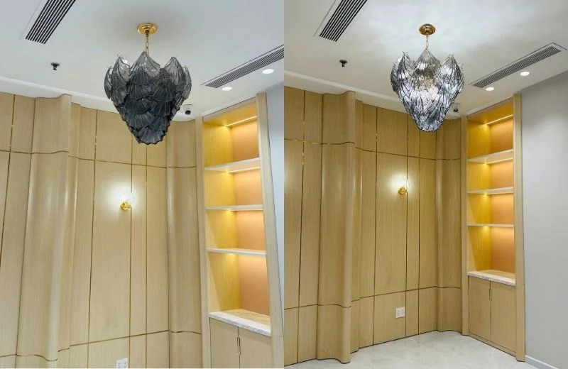 Đèn thả pha lê TPL1601 thiết kế sang trọng và khác biệt