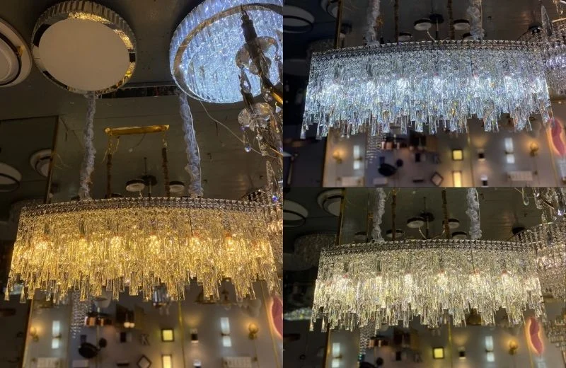 Đèn thả pha lê TPL2278 với LED 3 chế độ