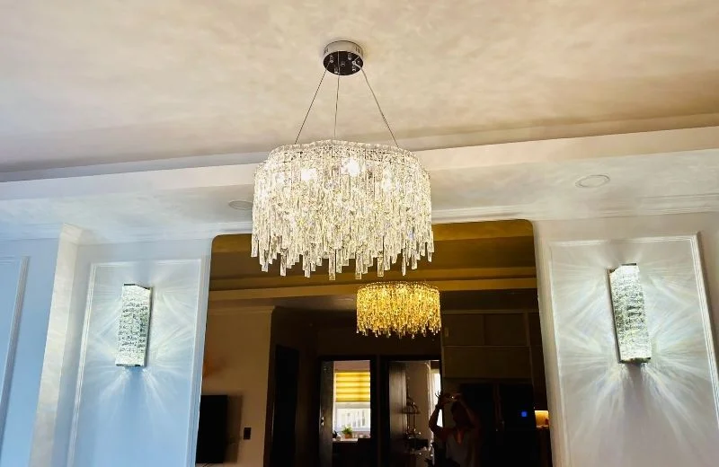 Đèn thả pha lê TPL2278T800 thiết kế tinh tế, sang trọng