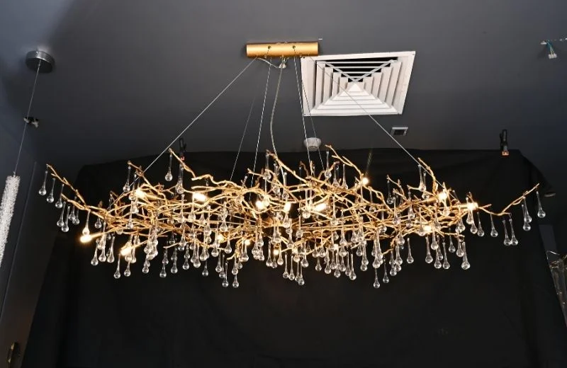 Đèn thả pha lê TPL3005 độc đáo và bắt mắt