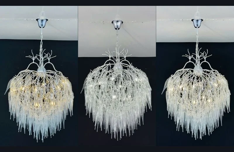 Đèn thả pha lê TPL908T800 với 3 chế độ LED