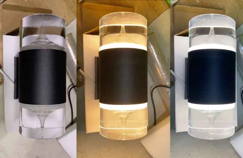 Ảnh thật Đèn Tường Chống Nổ CN14