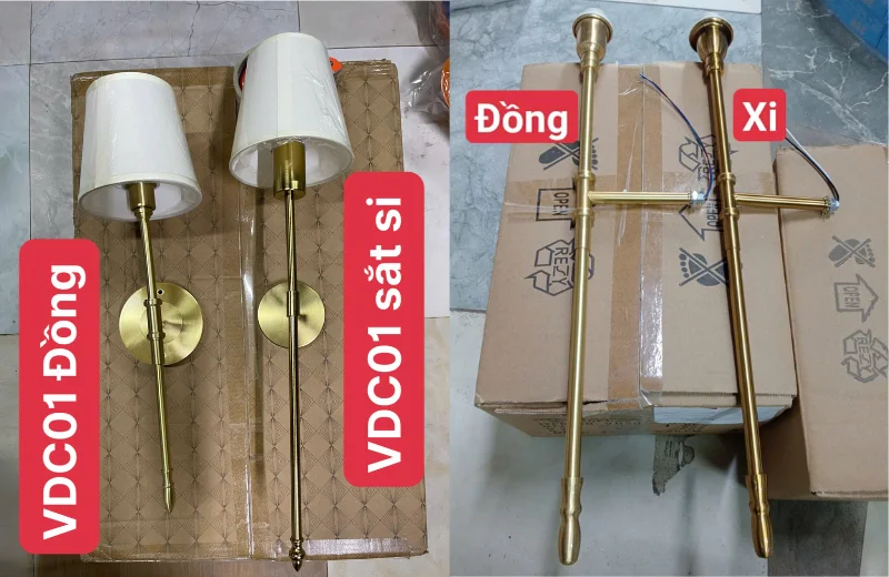 Phân biệt Đèn Tường VDC01