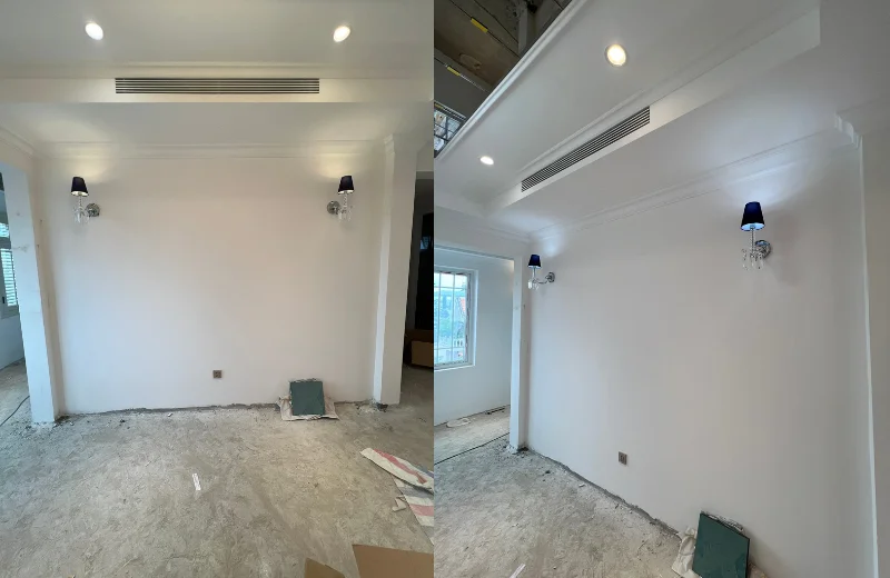 Ảnh thật Đèn Tường Pha Lê VDC8119T1 lắp đặt cho khách