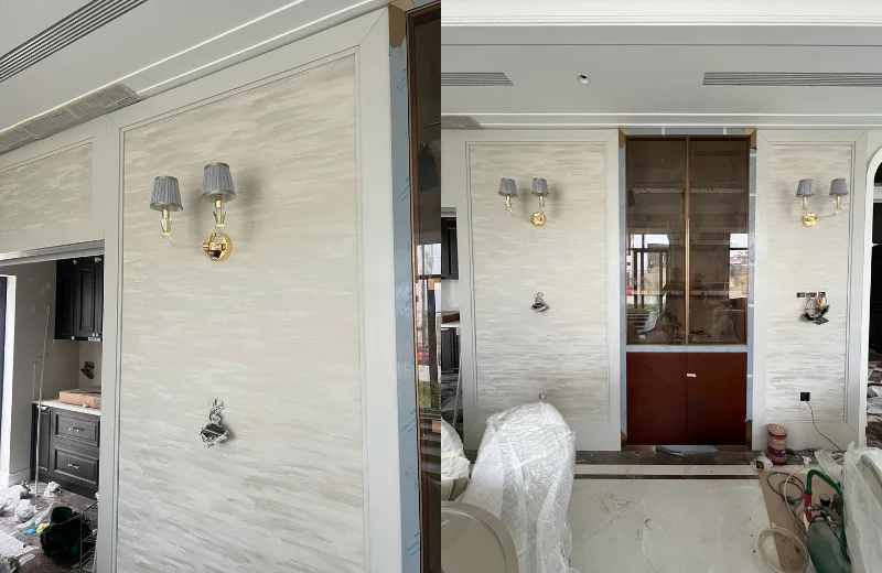 Ảnh thật Đèn Tường Pha Lê VDC8898T2