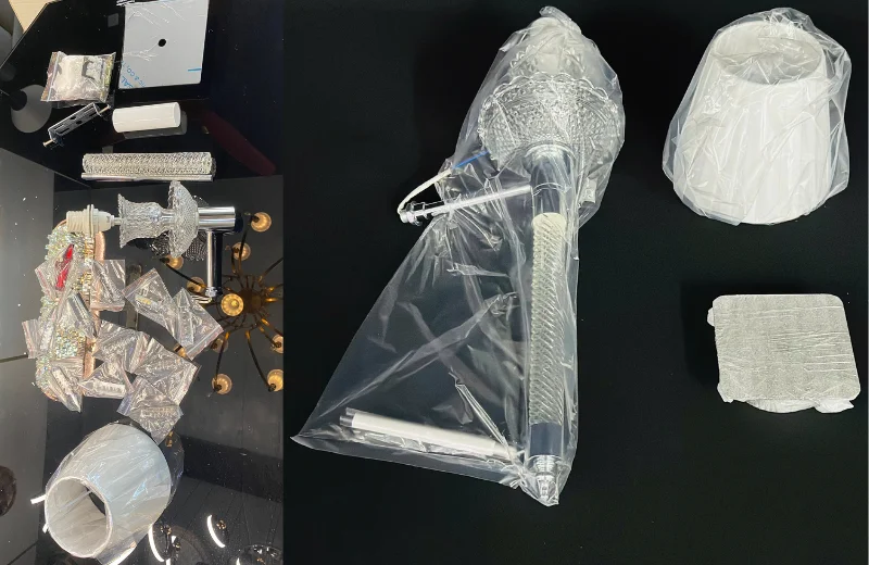 Chi tiết Đèn Tường Pha Lê VDC9802