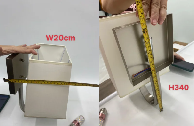 Kích thước Đèn Tường VDN53