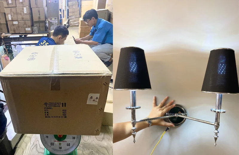 Ảnh cận Đèn Tường VDN553T2