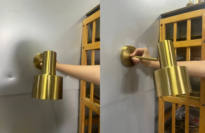 Ảnh thật Đèn Tường Thiết Kế VK39B