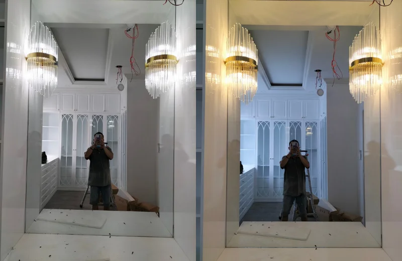 Ảnh cận Đèn Tường Pha Lê VPL01