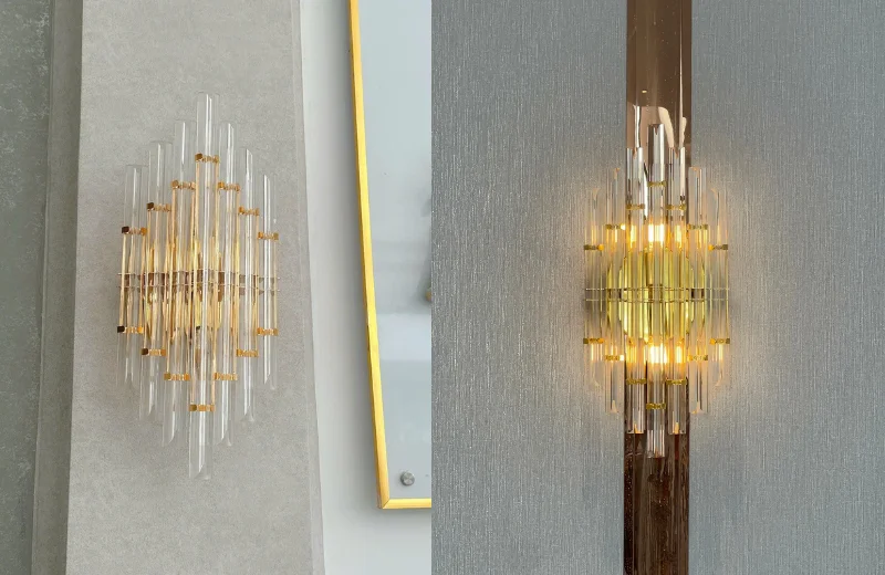 Ảnh cận Đèn Tường Pha Lê VPL02