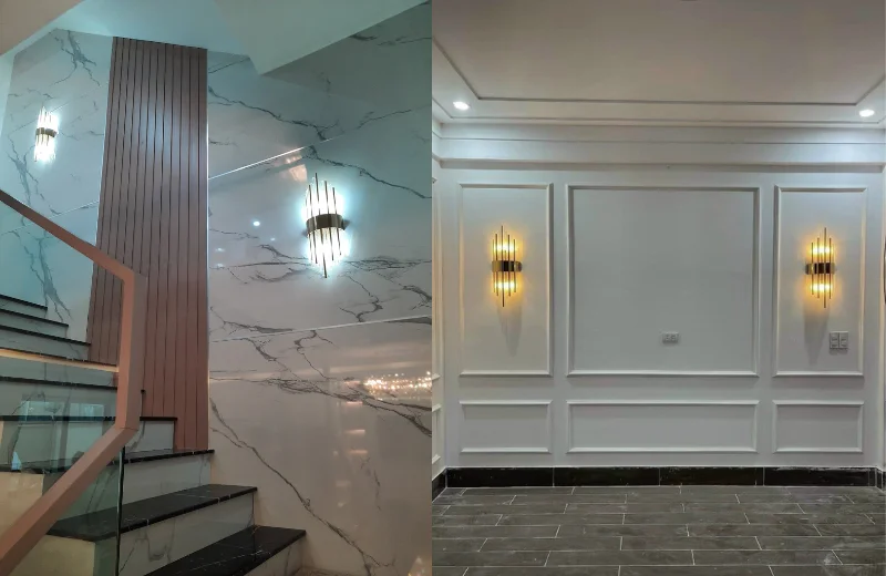 Ảnh cận Đèn Tường Pha Lê VPL12