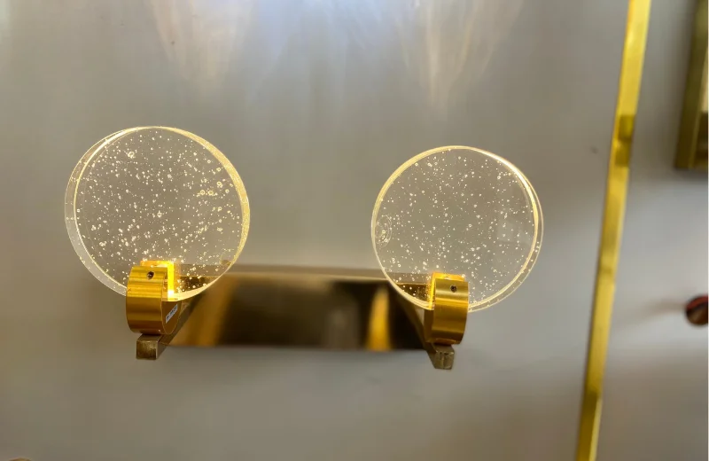 Ảnh thật Đèn Tường Pha Lê VPL8829T2